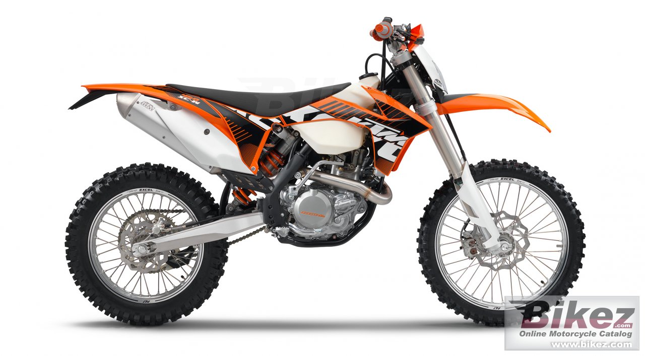 Big KTM 450 xc-w picture and wallpaper from Bikez.com